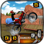 疯狂特技摩托车无限火箭竞速挑战