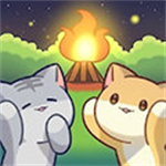 猫咪森林治愈手绘风露营经营模拟v2.23 无广告版